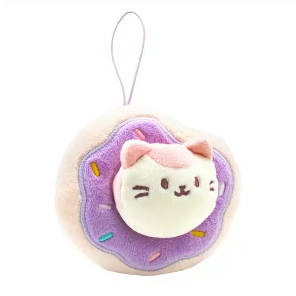Donut Kittiroll 4" Plush Keychain