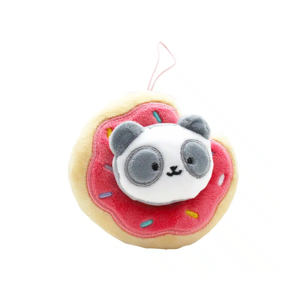 Donut Pandaroll 4" Plush Keychain