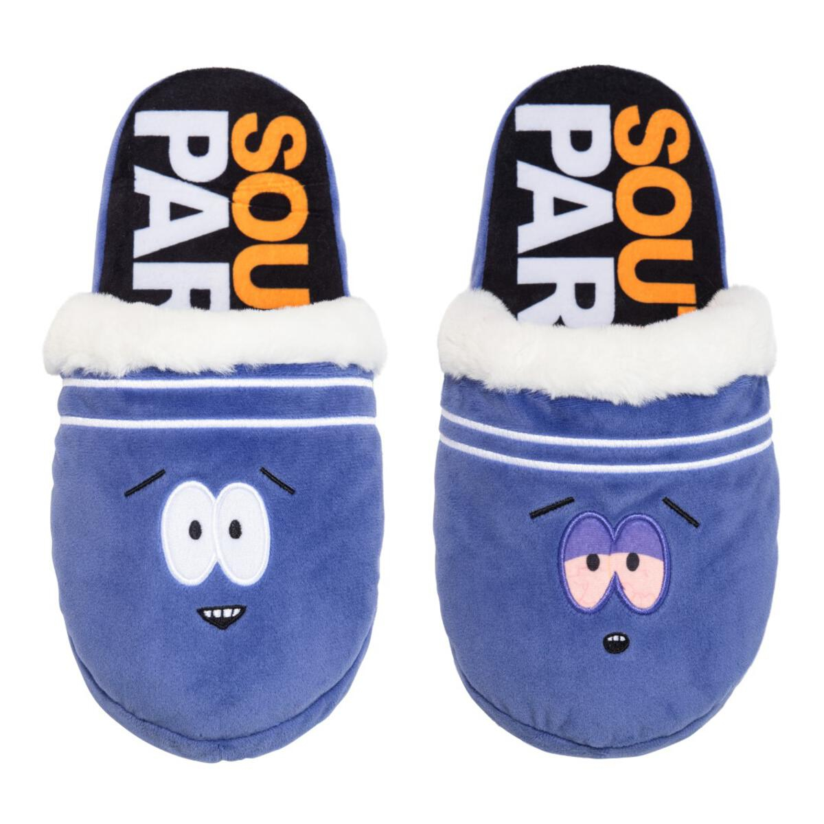 Towelie Fuzzy Slippers (Large Fits Mens 9-13 & Womens 10.5-14.5)