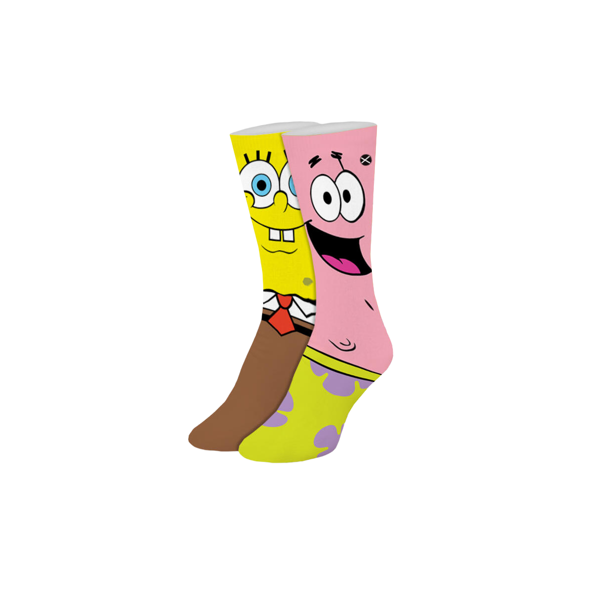 Spongebob & Patrick Smiles Crew - Fit's Men's 3.5-8.5 / Women's 5-10