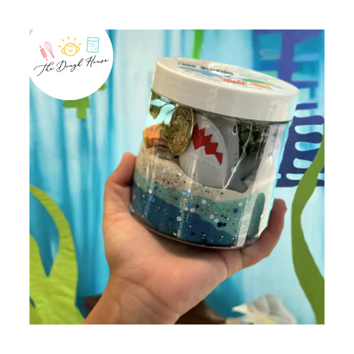 Sensory Dough Ocean Magical Jar (Super Size)