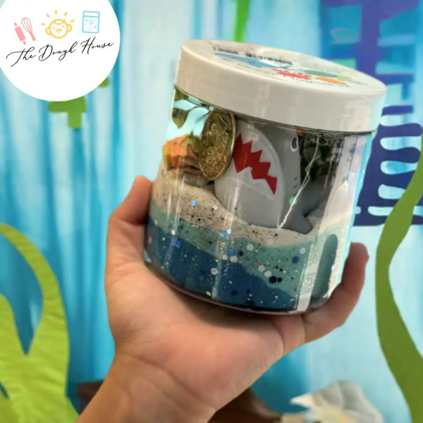 Sensory Dough Ocean Magical Jar (Super Size)
