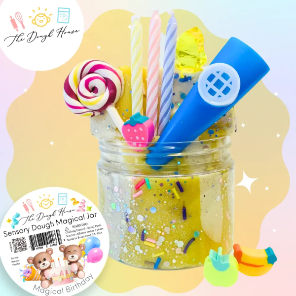 Sensory Dough Birthday Magical Jar (Fun Size)