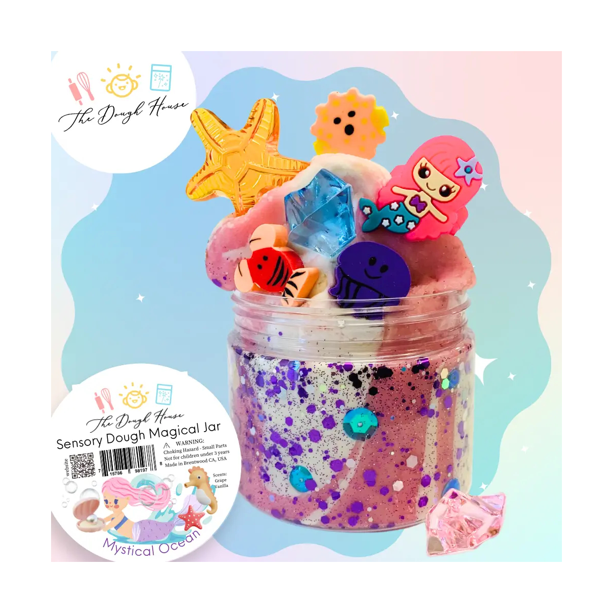 Sensory Dough Mystical Ocean Magical Jar (Fun Size)