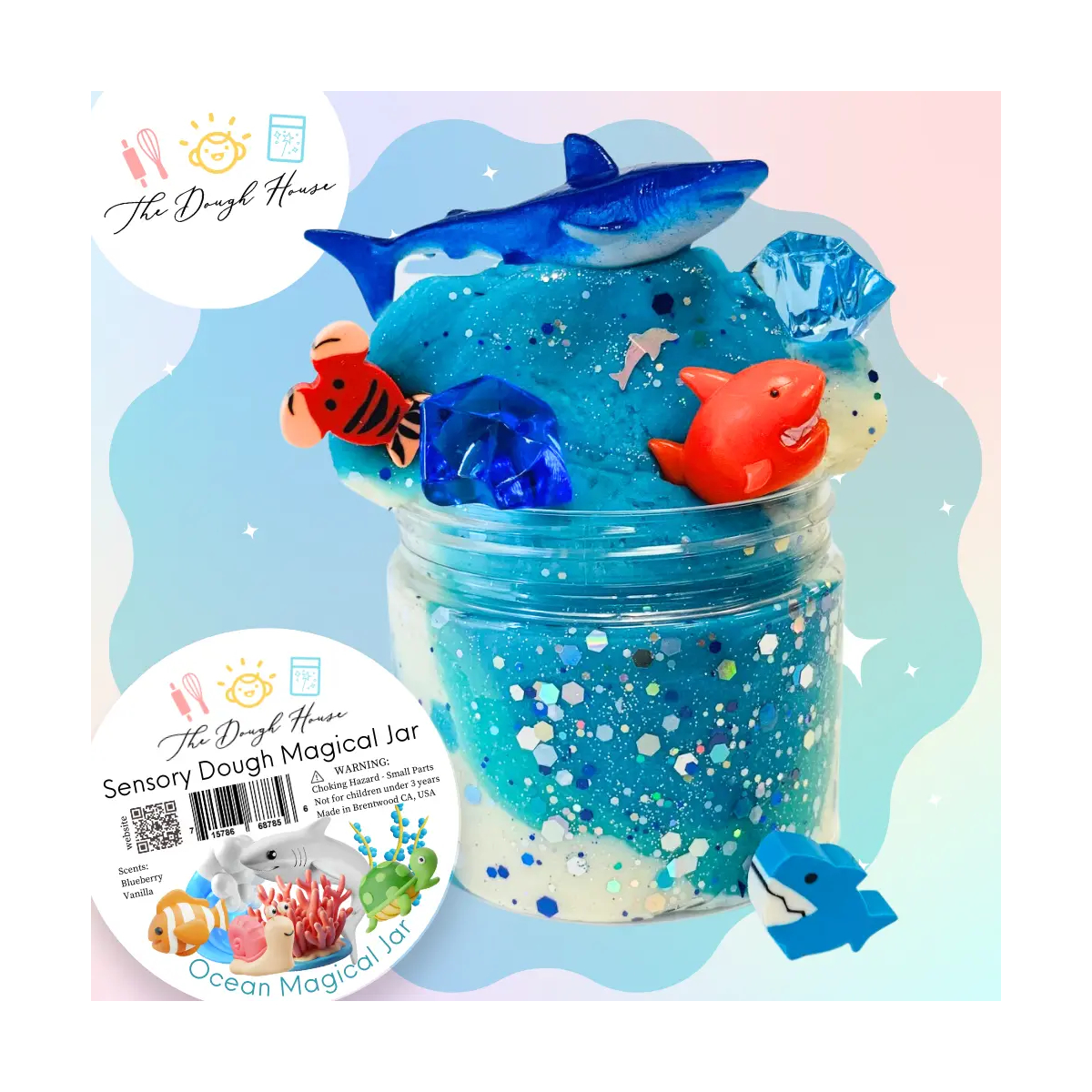 Sensory Dough Ocean Magical Jar (Fun Size)