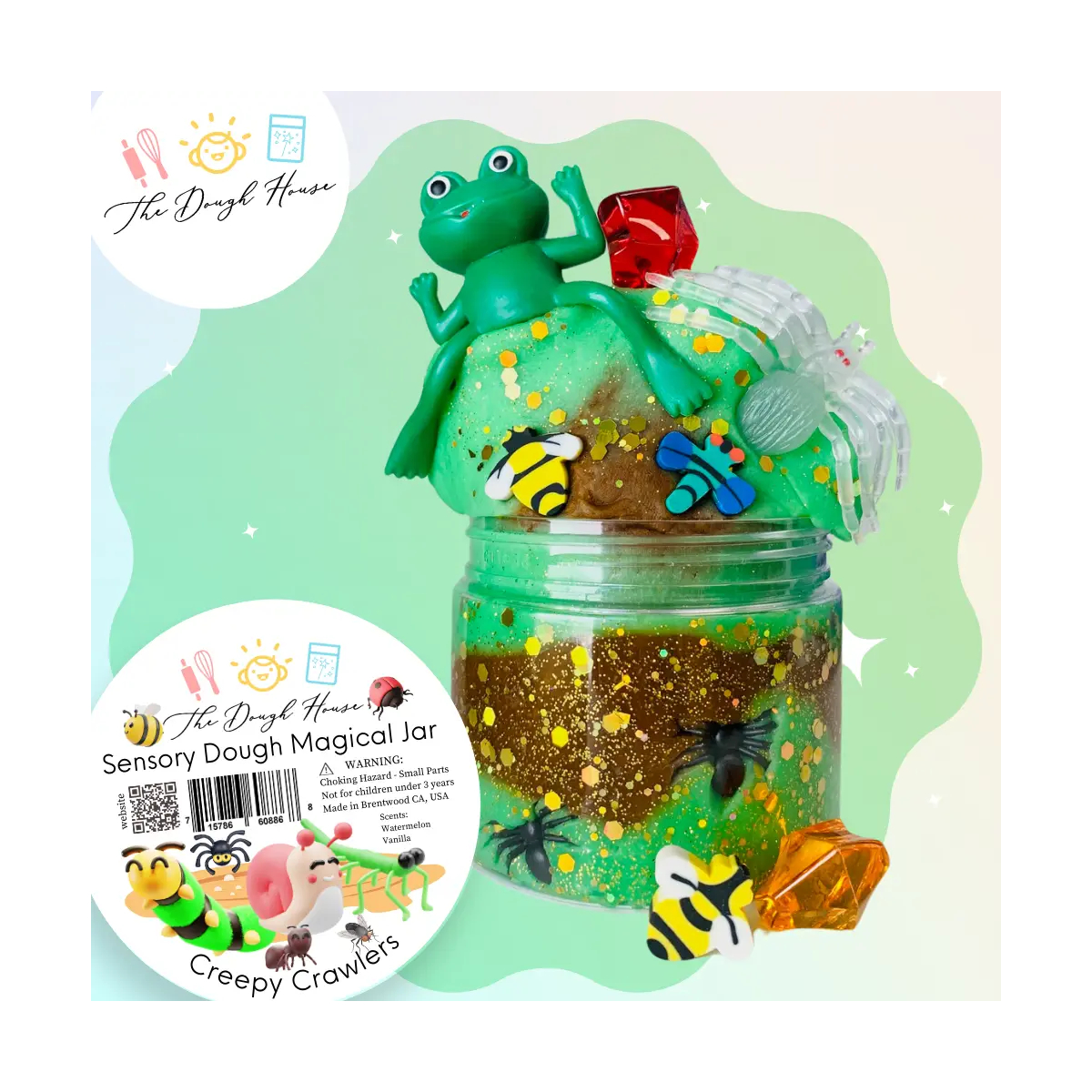 Sensory Dough Creepy Crawlers Magical Jar (Fun Size)