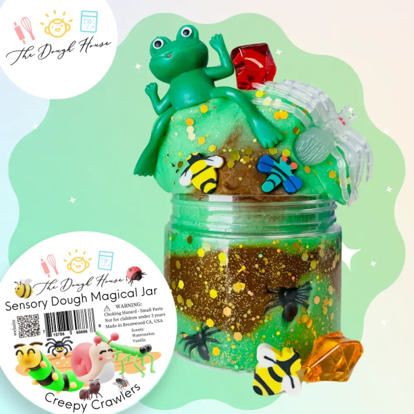 Sensory Dough Creepy Crawlers Magical Jar (Fun Size)