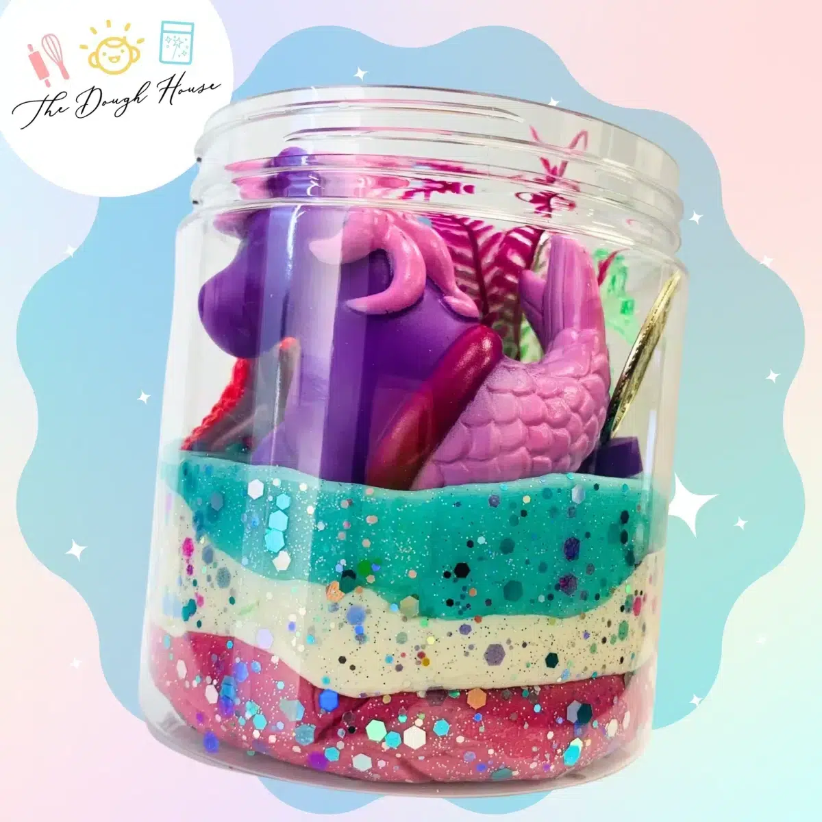 Sensory Dough Mystical Ocean Jar (Super Size)