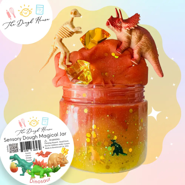 Sensory Dough Dinosaur Magical Jar (Fun Size)