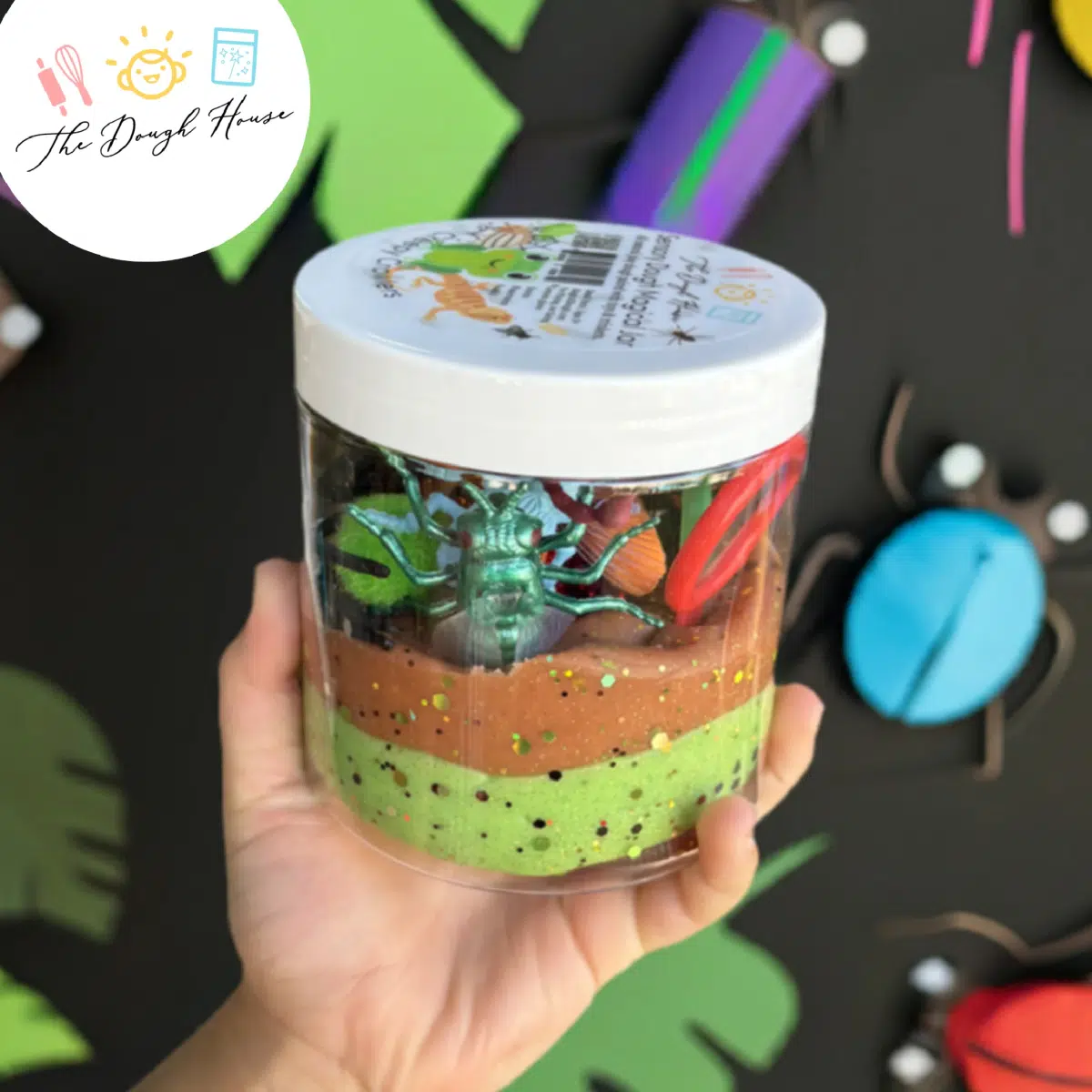 Sensory Dough Creepy Crawlers Jar (Super Size)