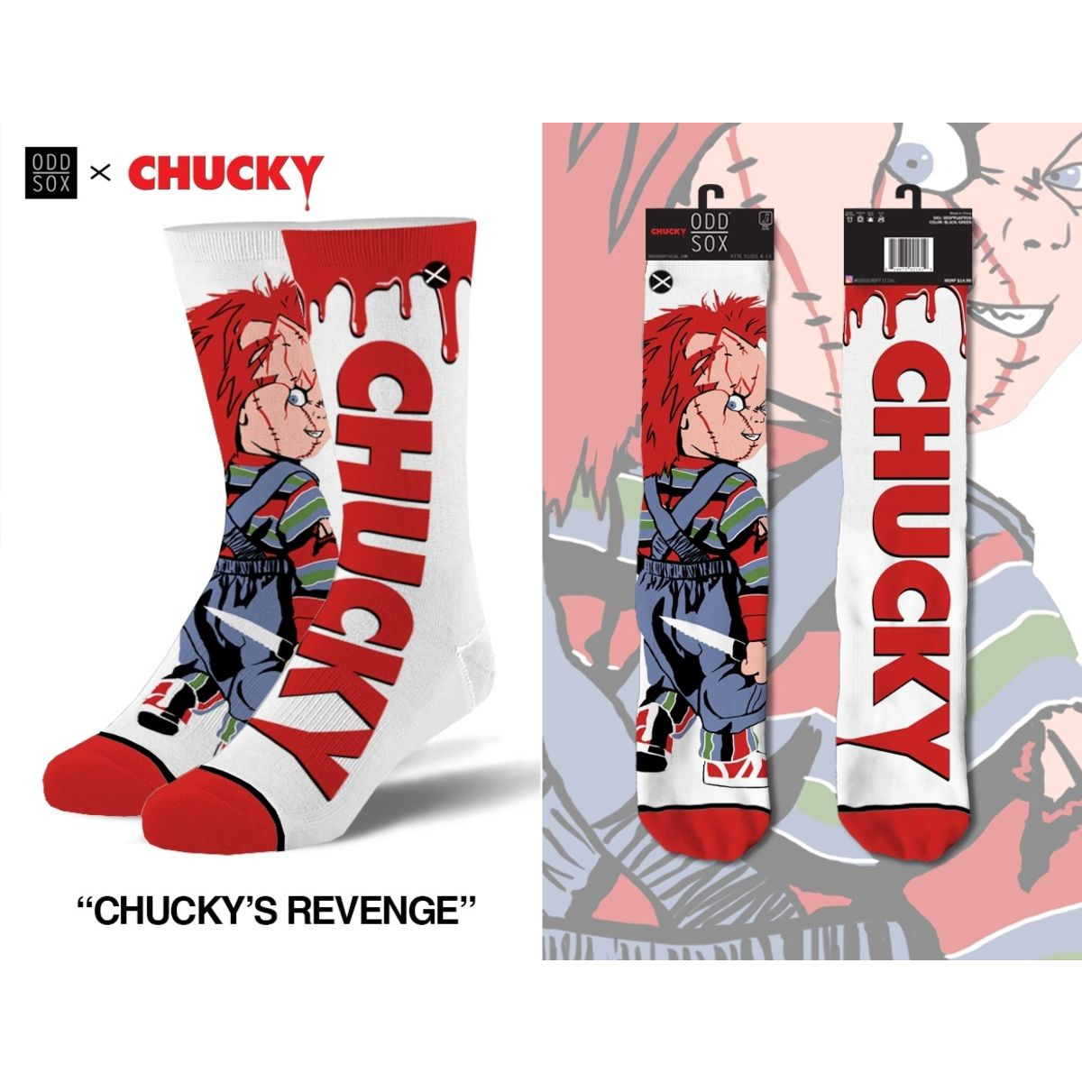 Chuckys Revenge (Knit) - Fit's Men's 8-12 / Women's 9.5-13.5