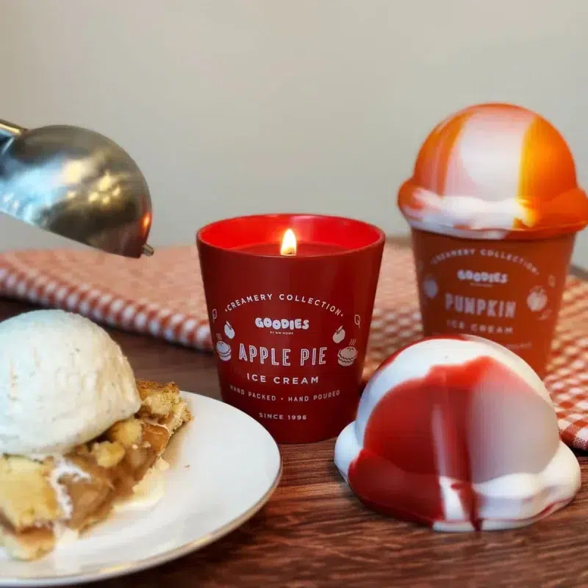 Apple Pie Ice Cream Mini Single Wick