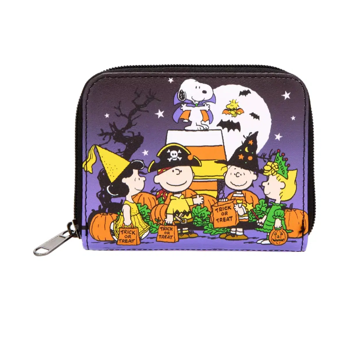 Loungefly Peanut Halloween Trick Or Treat Mini Zipper Wallet