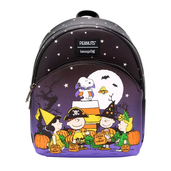 Loungefly Peanut Halloween Trick Or Treat Mini Backpack