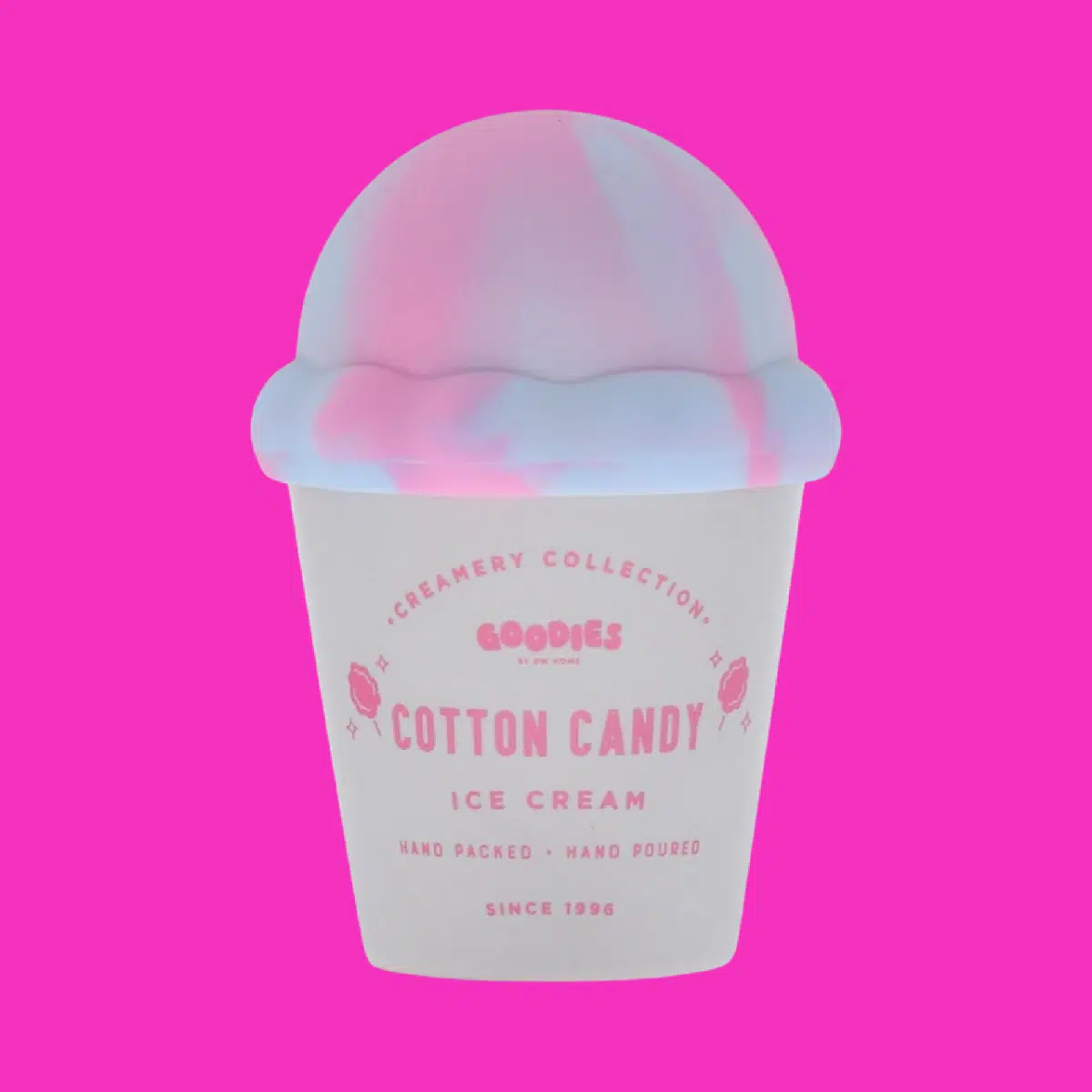 Cotton Candy Ice Cream Mini Single Wick