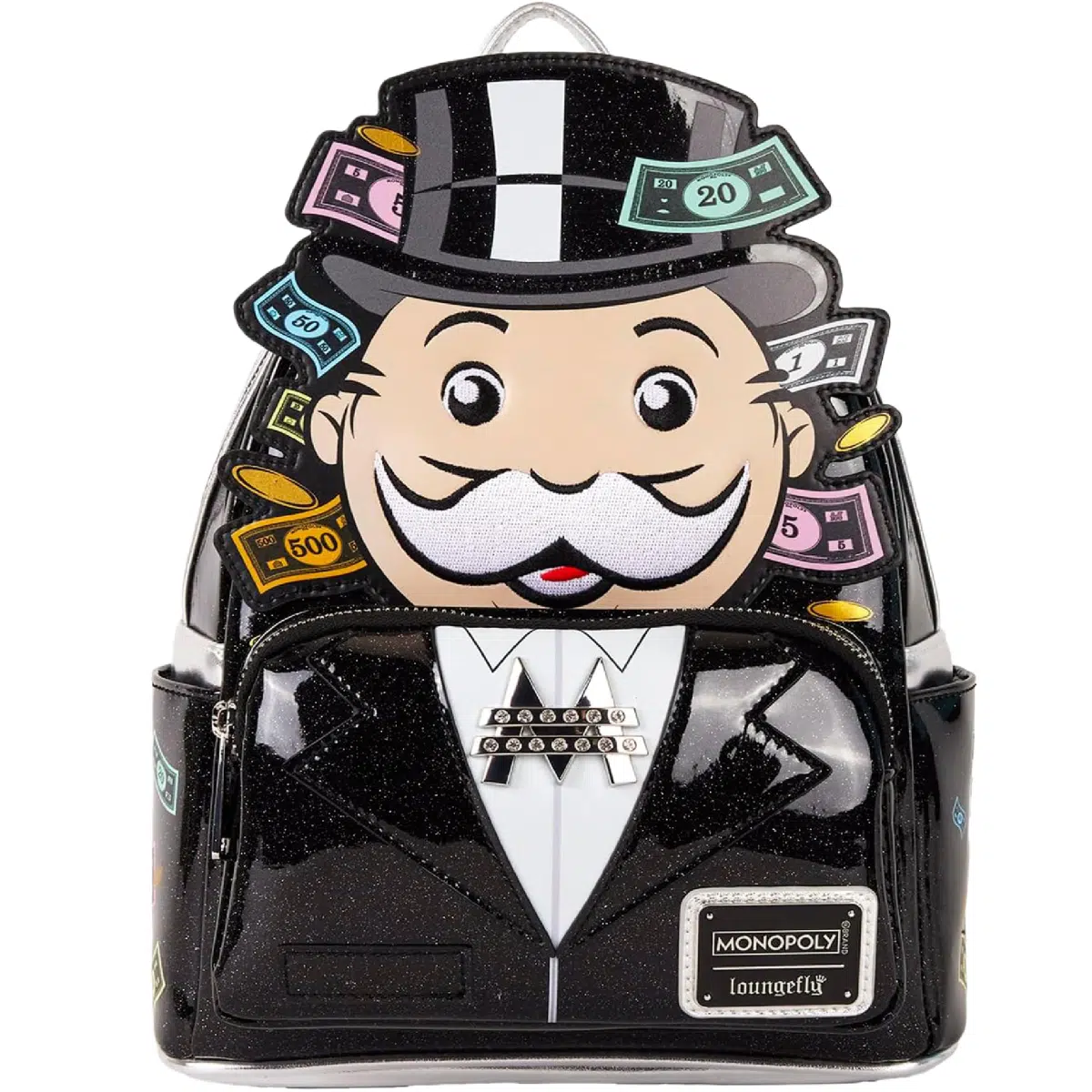 Loungefly Hasbro Monopoly Pennybags Mini Backpack