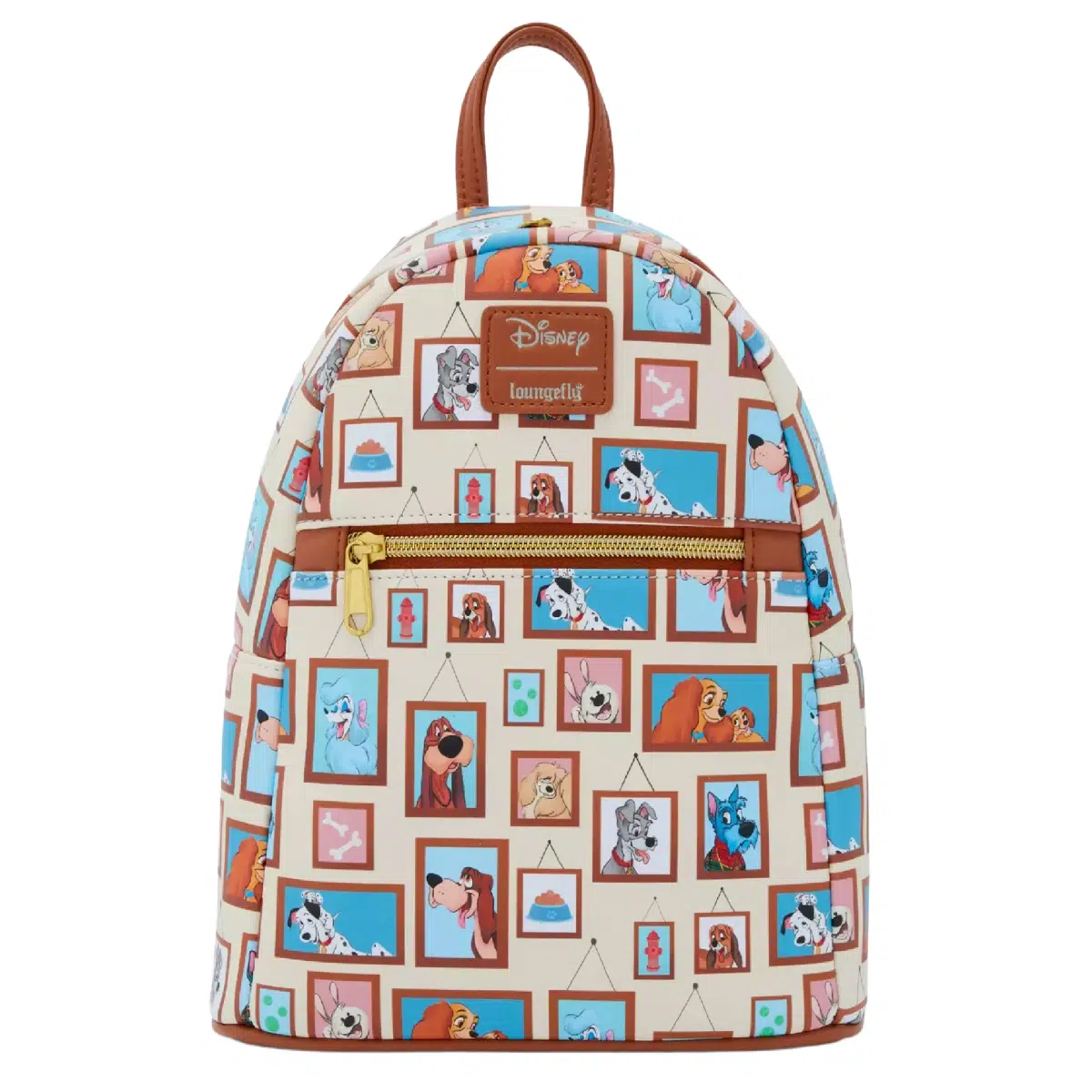 Loungefly Disney Dogs Gallery Mini Backpack