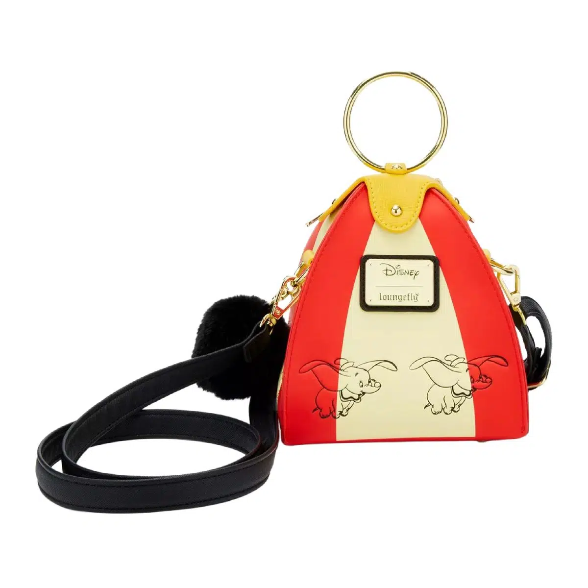 Loungefly Disney Dumbo Circus Tent Figural Crossbody Bag