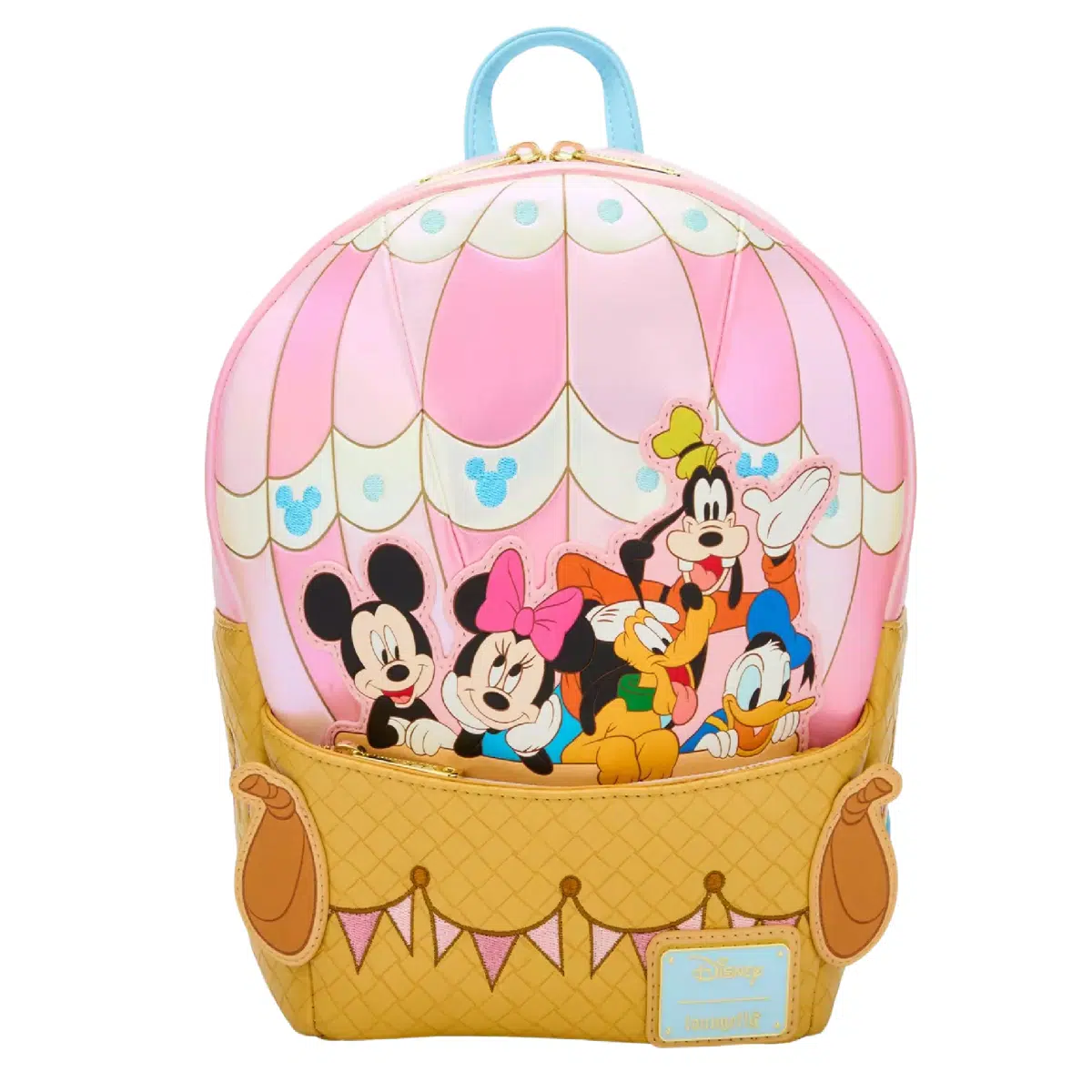 Loungefly Disney Mickey Mouse & Friends Hot Air Balloon Mini Backpack