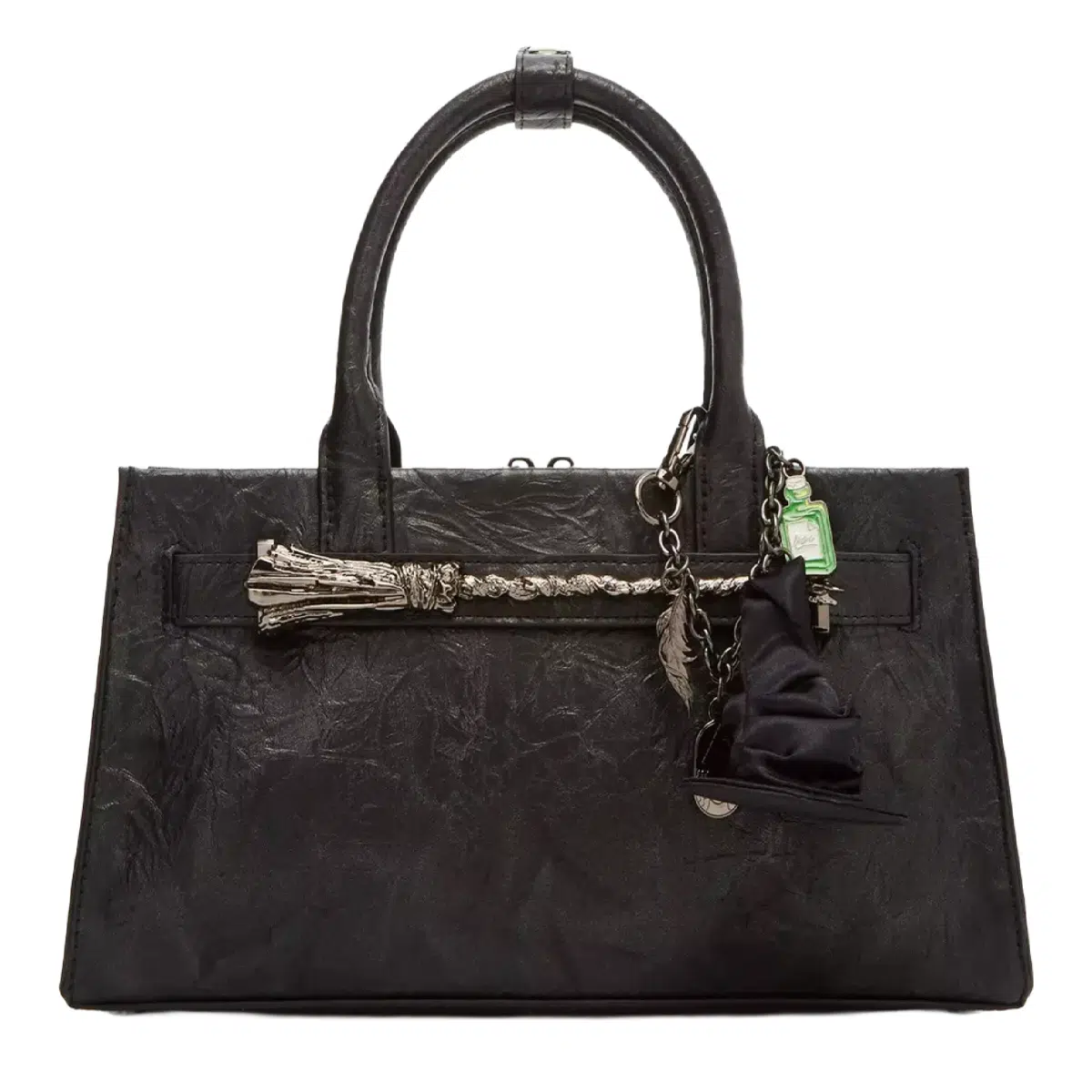Wicked Elphaba Broomstick Crinkle Texture Handbag