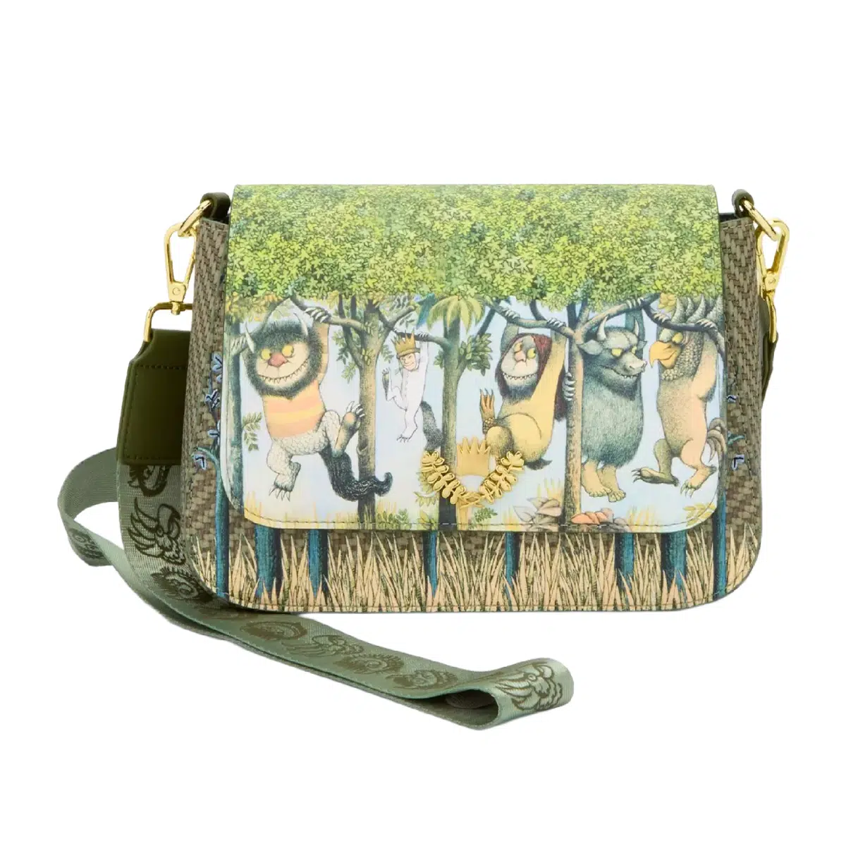 Loungefly Where The Wild Things Are Wild Things Crossbody Bag