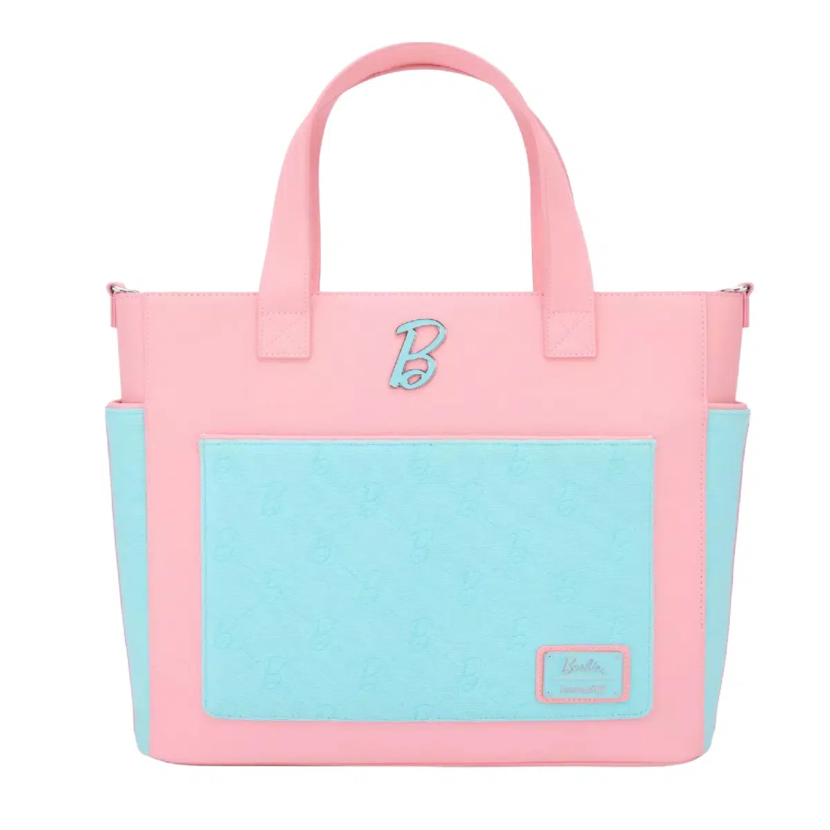 Loungefly Barbie Pink & Blue Convertible Tote Bag