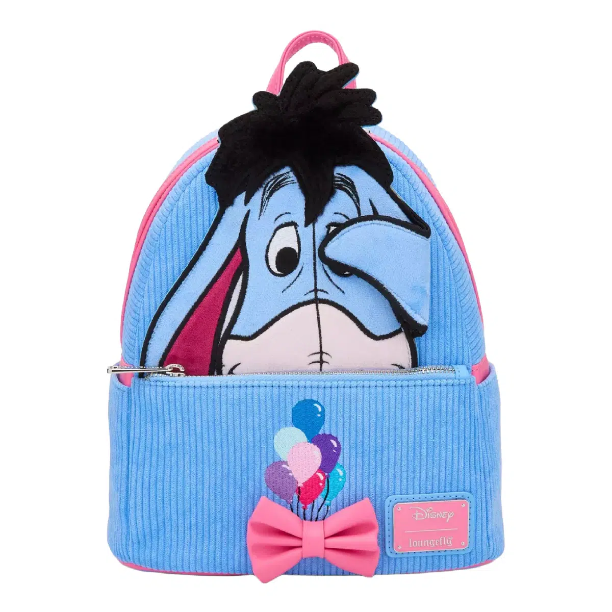 Loungefly Disney Winnie the Pooh Eeyore Peeking Corduroy Mini Backpack