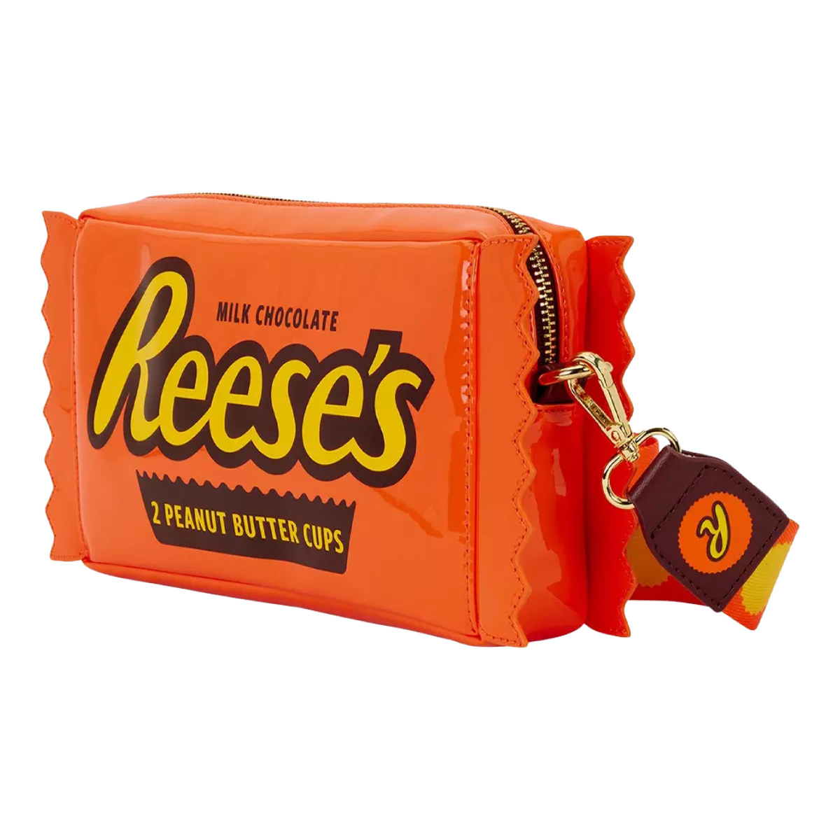Loungefly Hershey's Reese's Peanut Butter Cups Figural Crossbody Bag with Coin Purse
