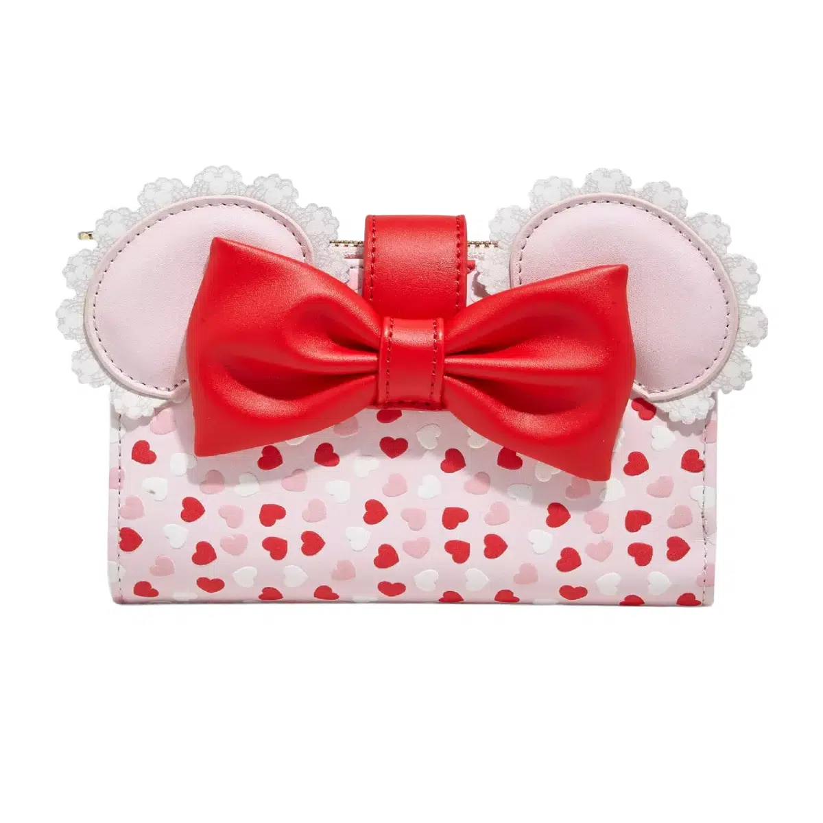 Loungefly Disney Mickey & Minnie Valentine's Day Ears Chocolate Scented Wallet
