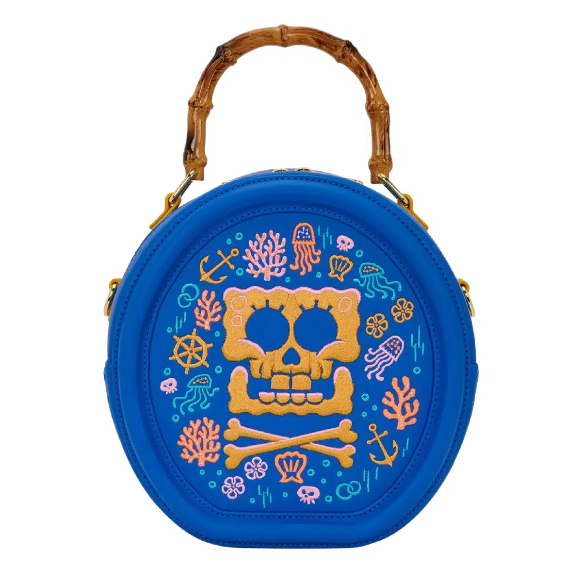 Loungefly SpongeBob SquarePants Pirate Icons Crossbody Bag
