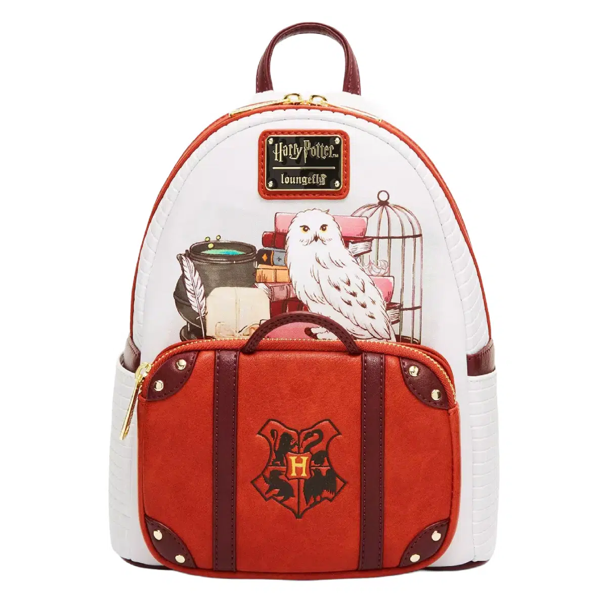Loungefly Harry Potter Hedwig Suitcase Mini Backpack