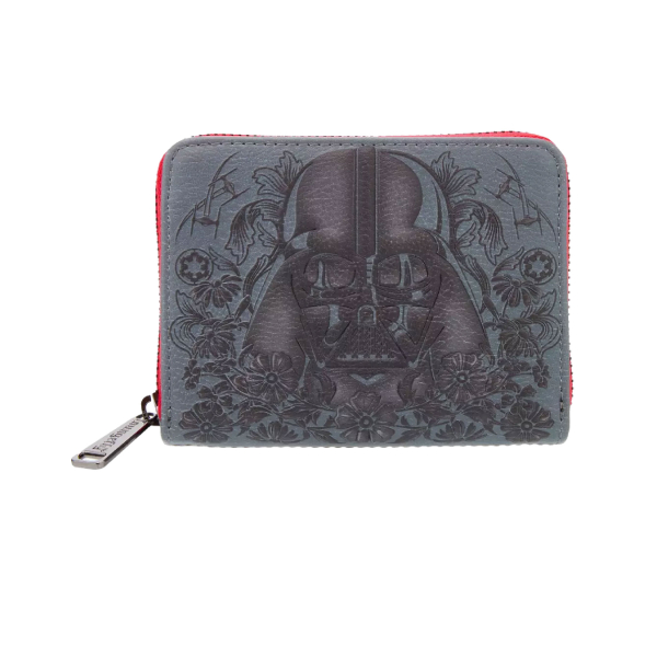 Loungefly Star Wars Darth Vader Embossed Floral Wallet