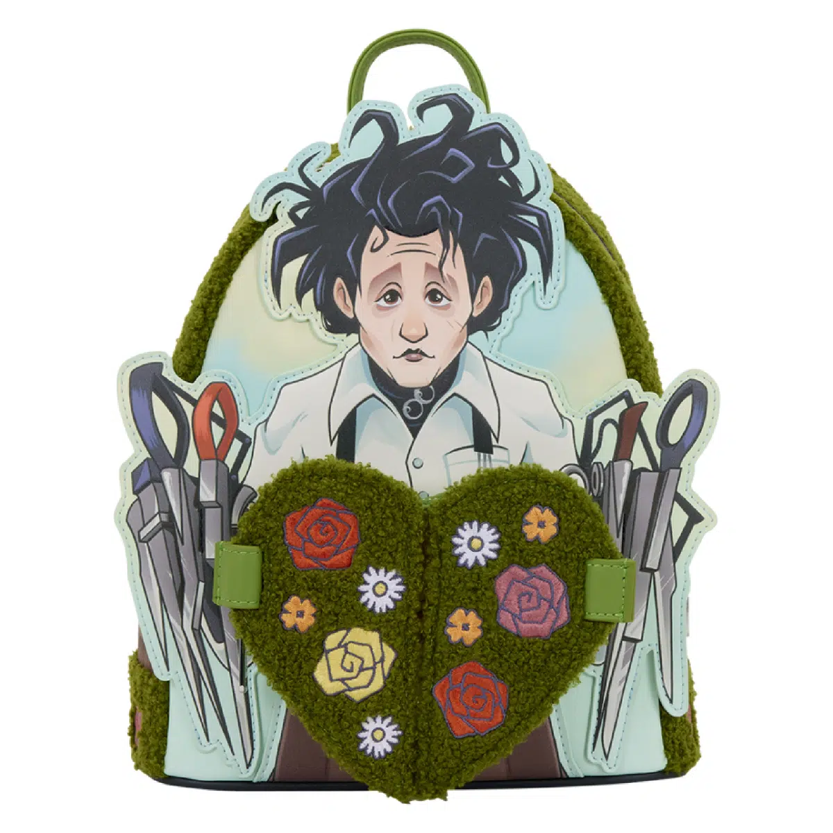 Loungefly Edward Scissorhands Sherpa Mini Backpack