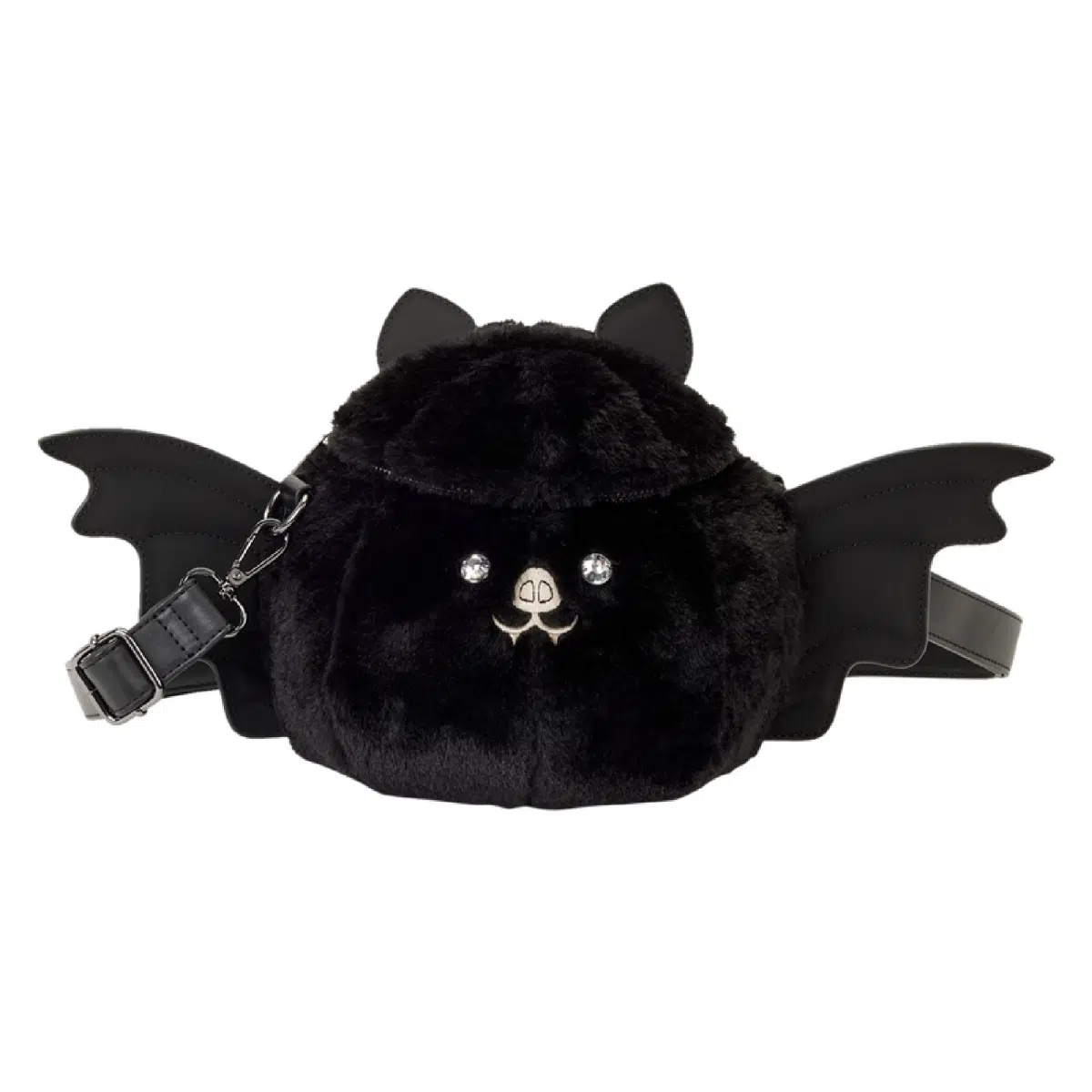 Loungefly Plush Bat Figural Crossbody Bag