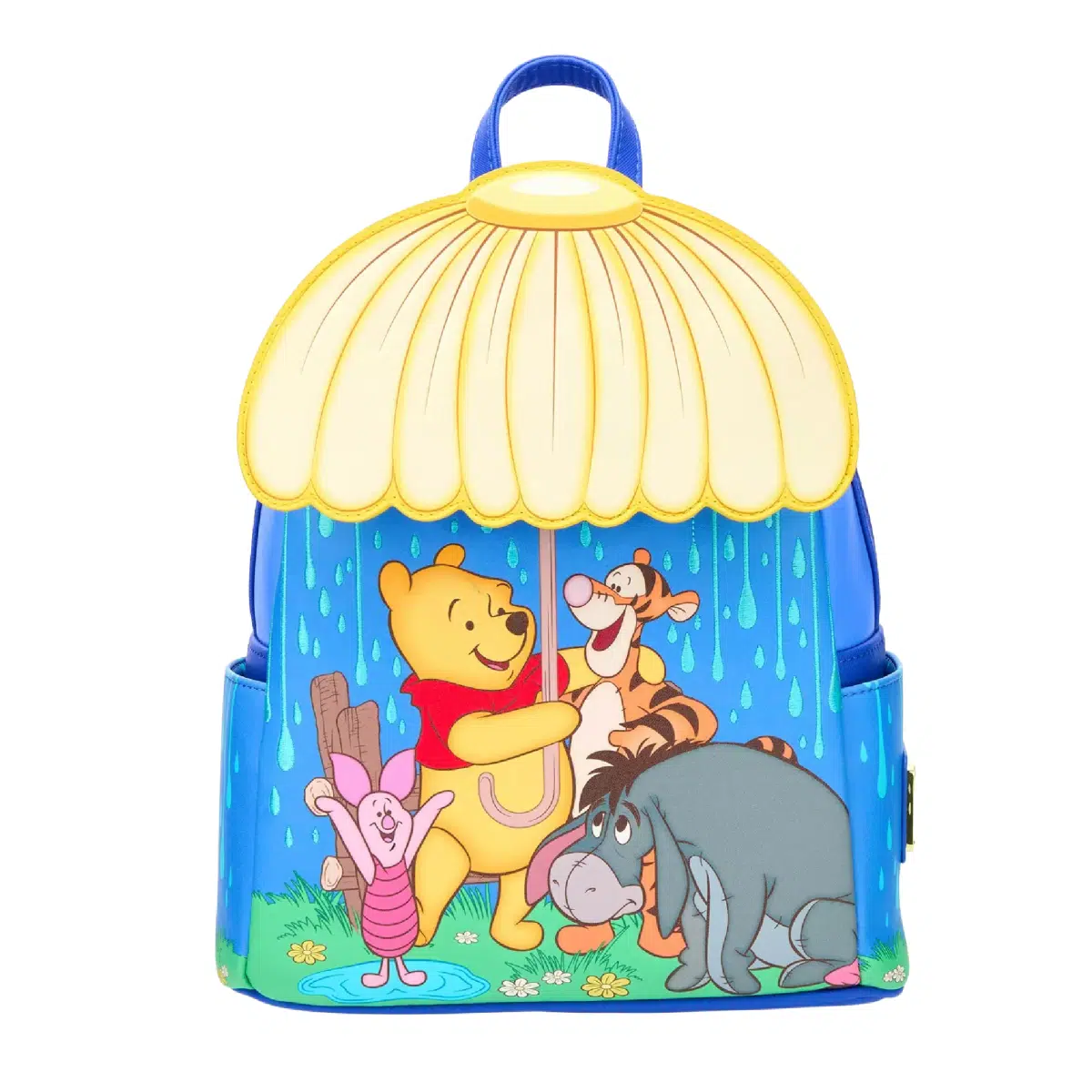 Loungefly Disney Winnie the Pooh Rainy Umbrella Scene Mini Backpack