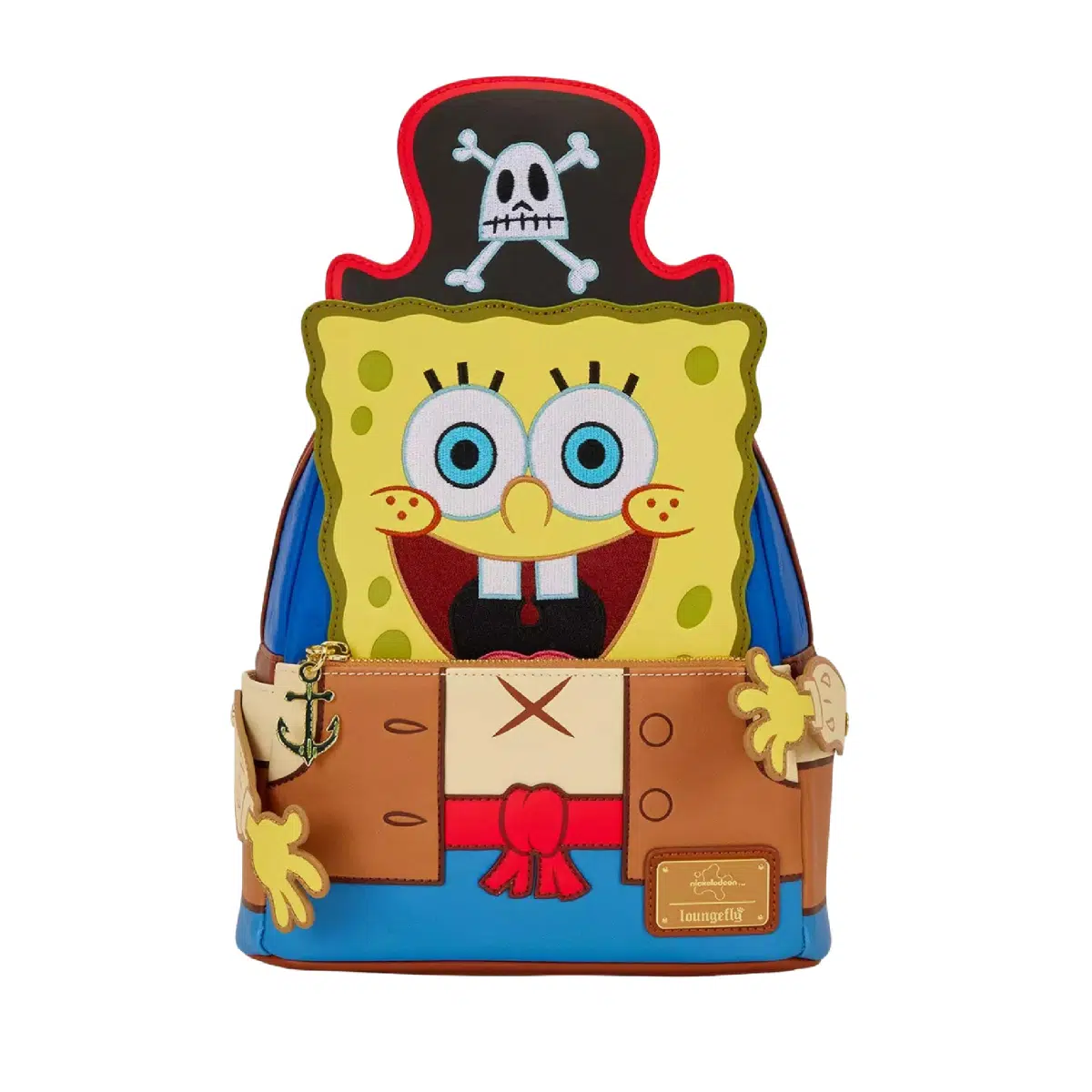 Loungefly SpongeBob SquarePants Pirate Figural Mini Backpack