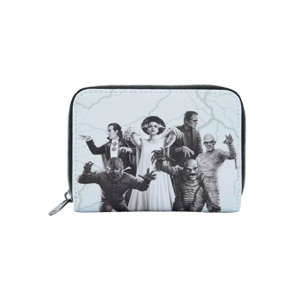 Loungefly Universal Monsters Glow-In-The-Dark Mini Zipper Wallet