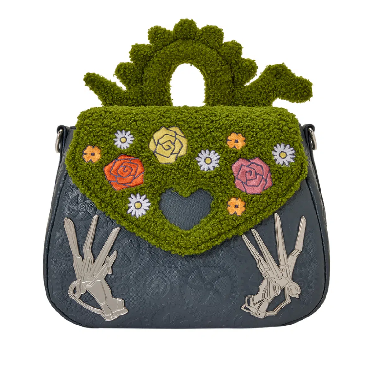Loungefly Edward Scissorhands Sherpa Crossbody Bag