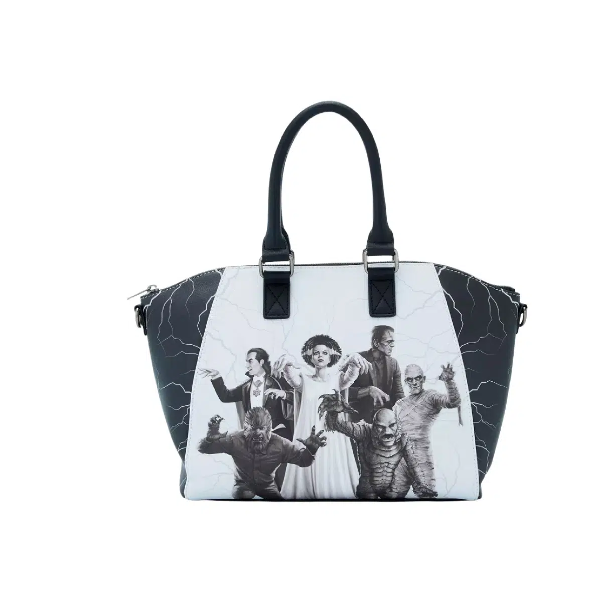 Loungefly Universal Monsters Glow-In-The-Dark Satchel Bag