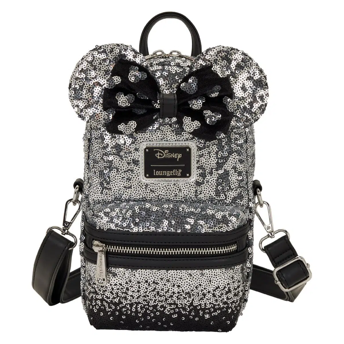 Loungefly Minnie Mouse Ombre Sequin Sling Crossbody Bag