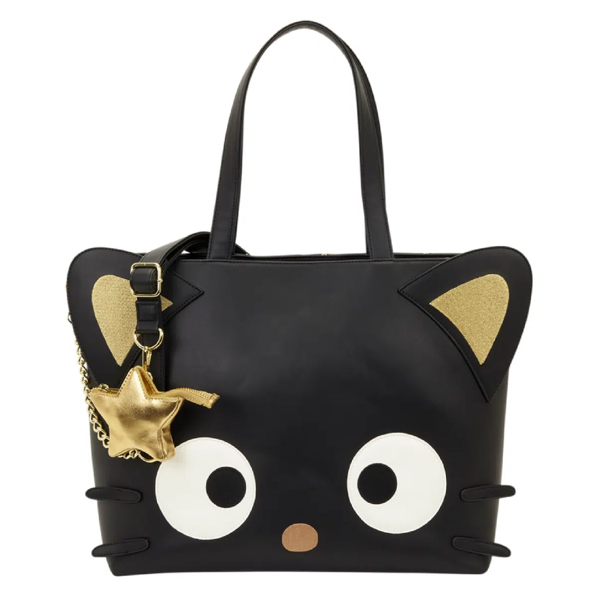 Loungefly Sanrio Chococat Stars Tote Crossbody Bag with Coin Bag