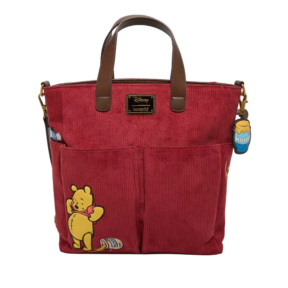 Loungefly Disney Winnie the Pooh Corduroy Tote Bag