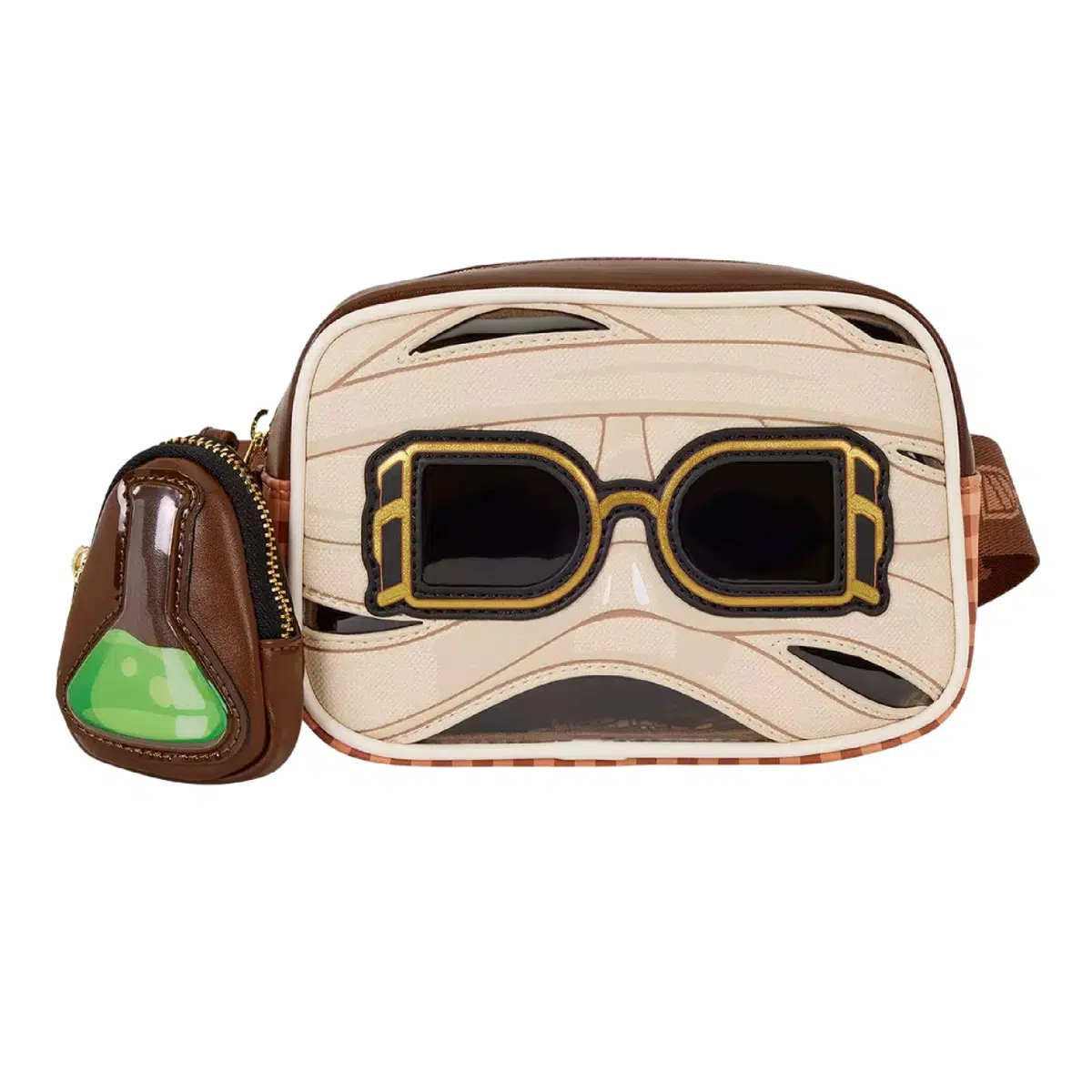 Loungefly Universal Monsters Invisible Man Crossbody Sling Bag with Coin Purse