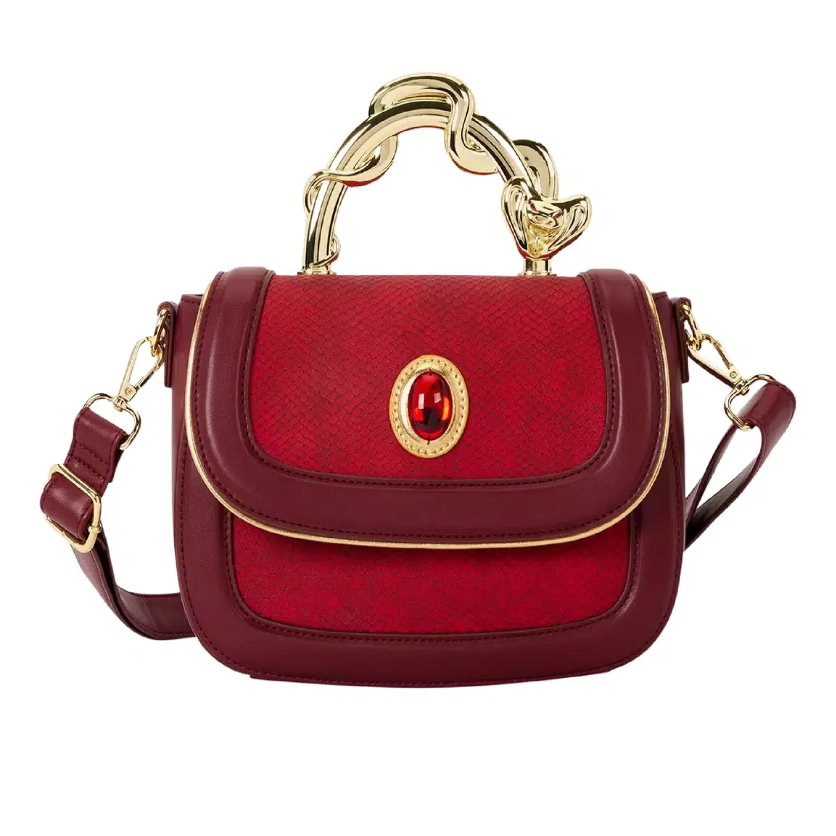Loungefly Disney Aladdin Princess Jasmine Cobra Crossbody Bag