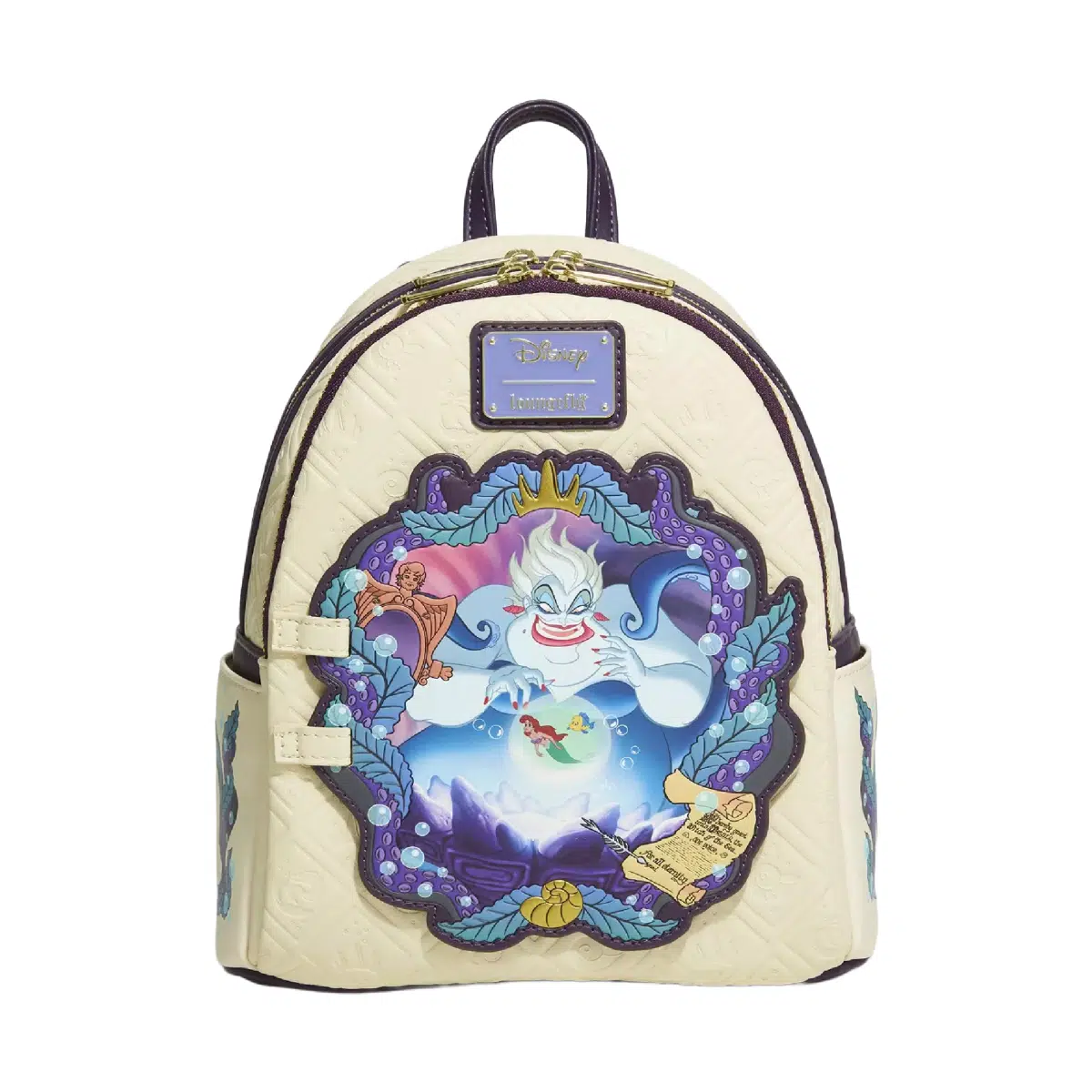 Loungefly Disney The Little Mermaid Ursula Magical Projection Door Mini Backpack