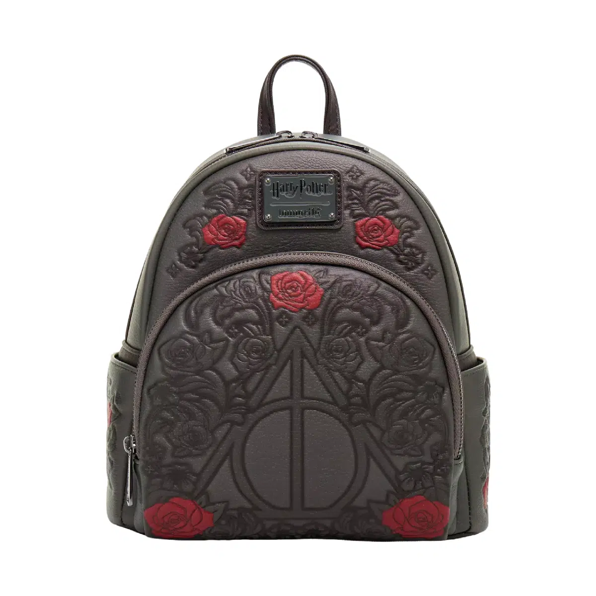 Loungefly Harry Potter The Deathly Hallows Floral Mini Backpack