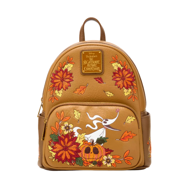Disney The Nightmare Before Christmas Zero & Jack Skellington Fall Glow-in-the-Dark Mini Backpack