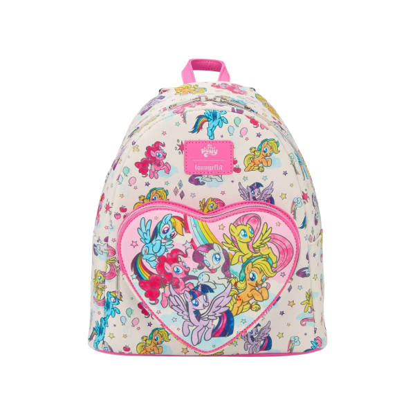 Loungefly My Little Pony Mane Six Heart Mini Backpack