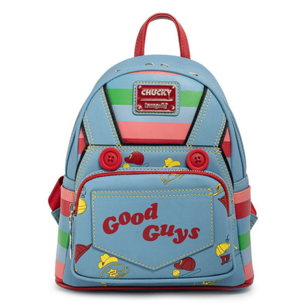 Loungefly Child's Play Chucky Cosplay Mini Backpack