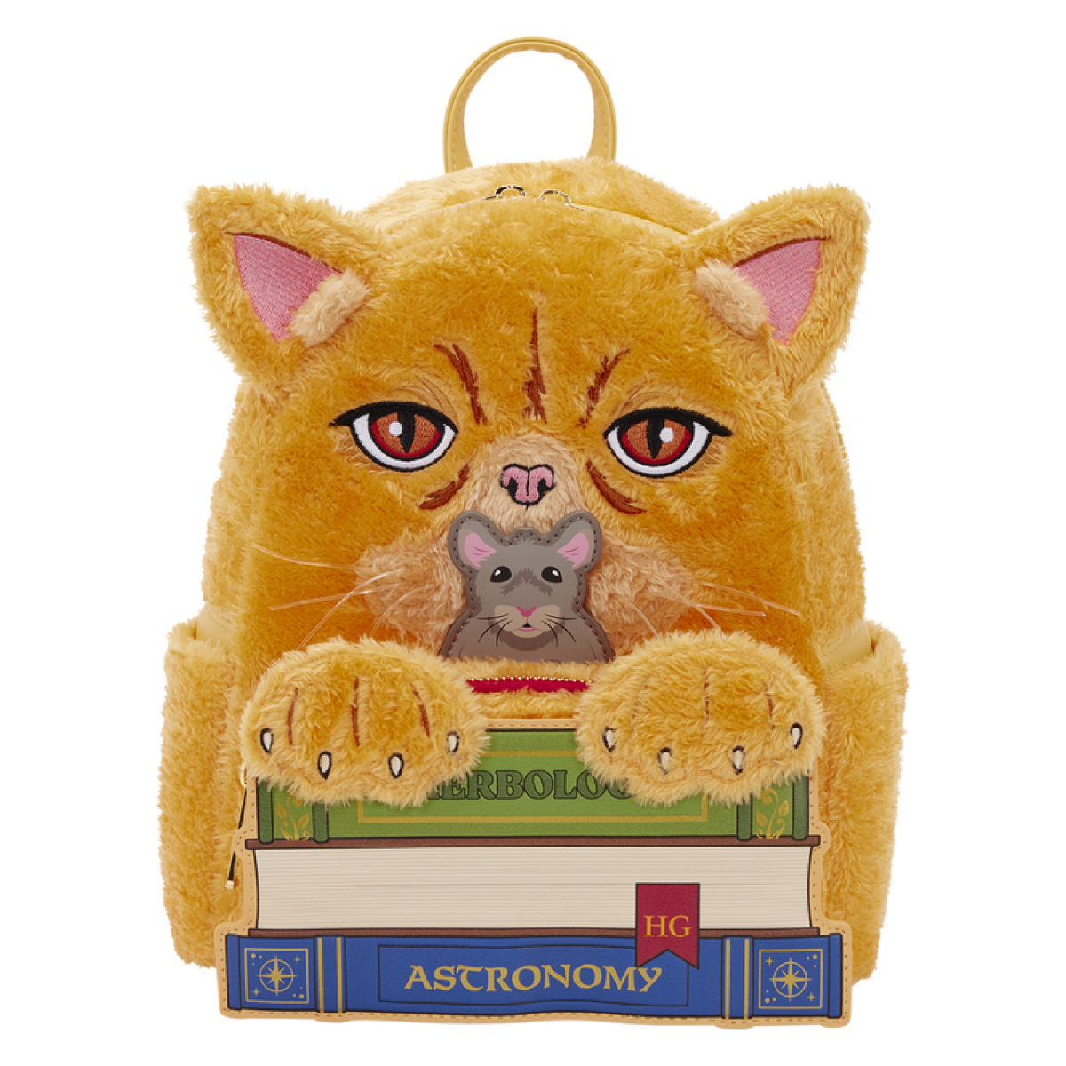 Loungefly Harry Potter Exclusive Crookshanks & Scabbers Cosplay Plush Mini Backpack